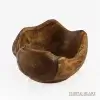 Rustic Laburnum Wood Bowl