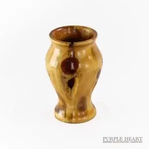 Yew Tree Wood Dried Flower Vase