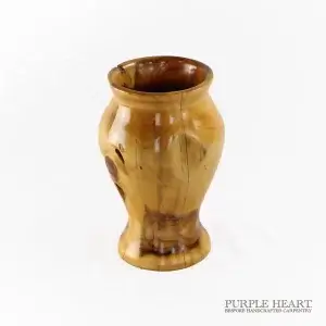 Alternative view of Yew Tree Wood Dried Flower Vase