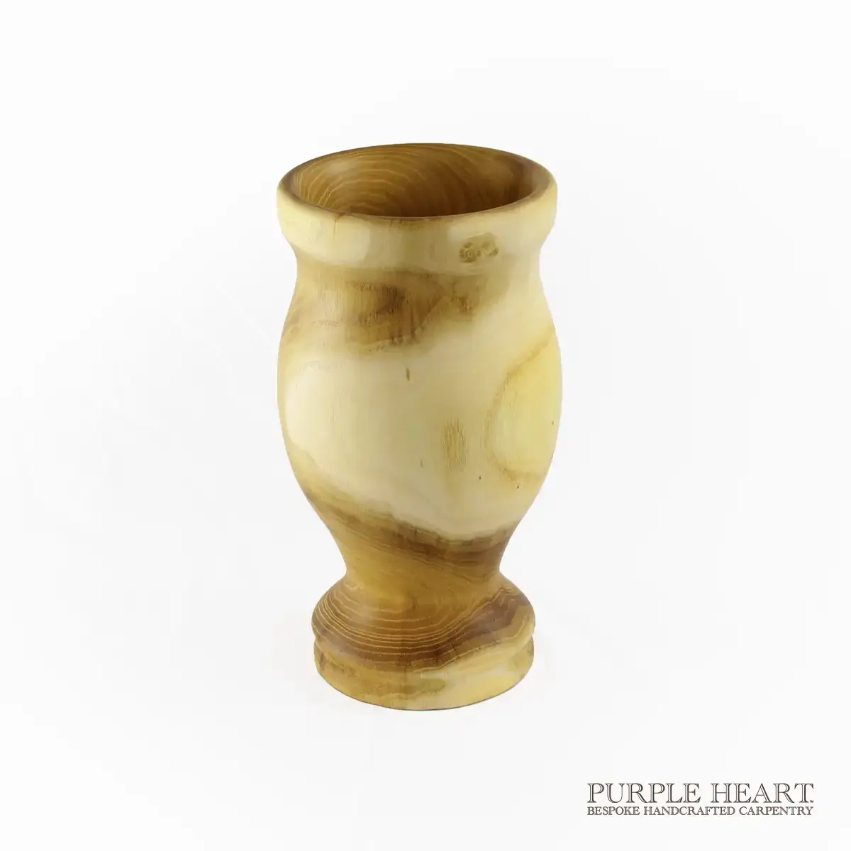 Lime Tree Wood Dried Flower Vase - Image 3