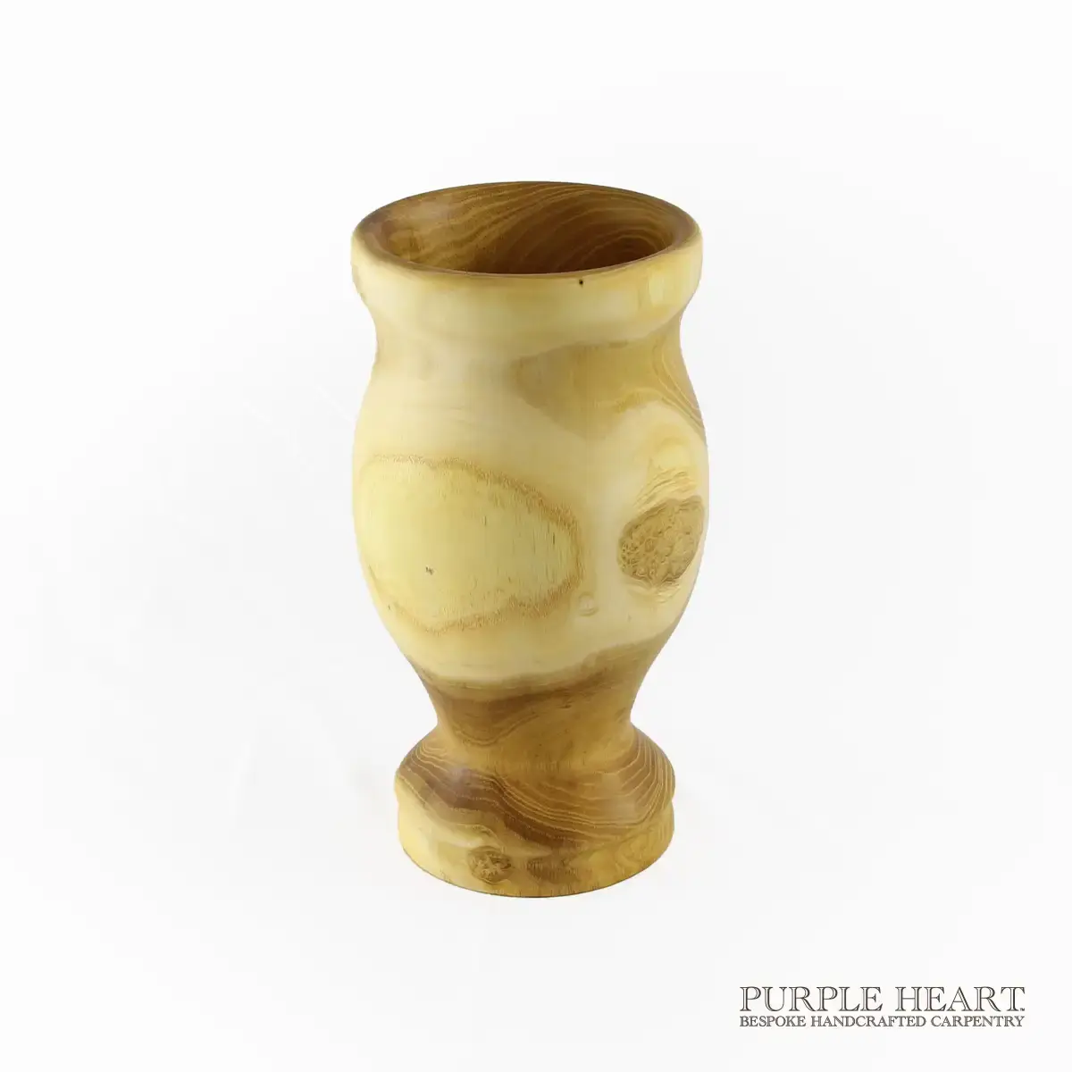 Lime Tree Wood Dried Flower Vase - Image 4