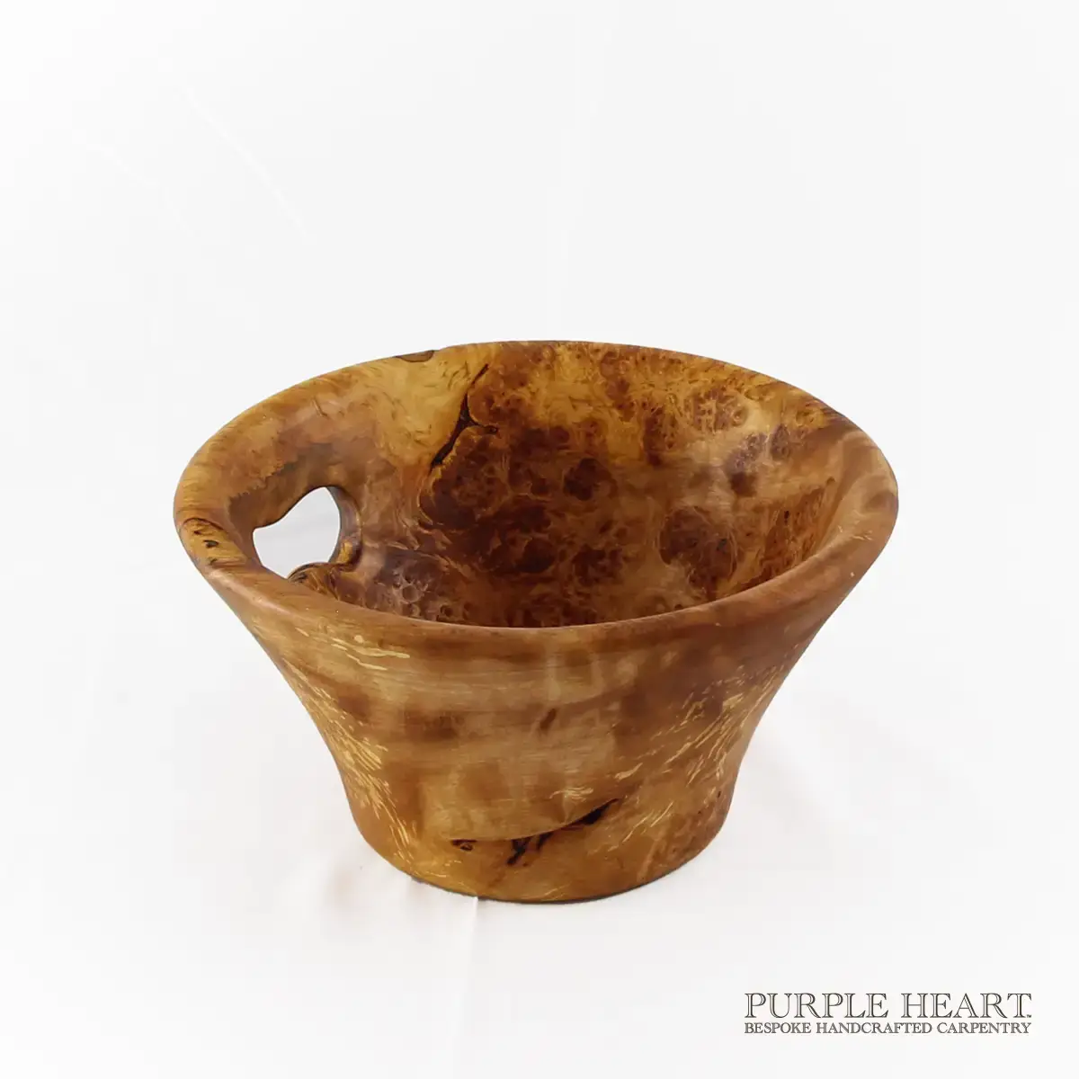 Silver Birch Wood Bowl - Image 2