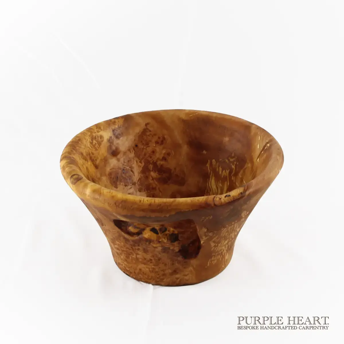 Silver Birch Wood Bowl - Image 3