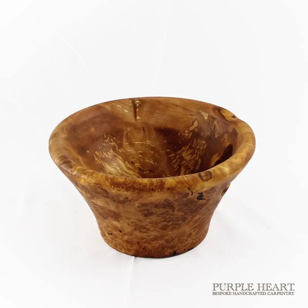 Silver Birch Wood Bowl - Image 4
