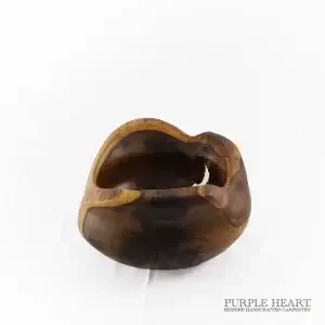 Alternative view of Rustic Laburnum Wood Bowl