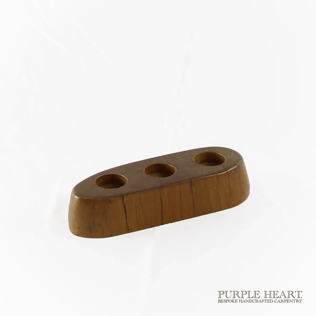 Shipwreck Leadwood Candle Holder