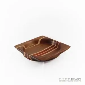 Walnut, Paddock, Teak & Beech Wood Bowl