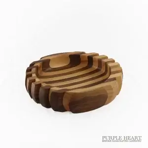 Walnut & Cherry Wood Bowl