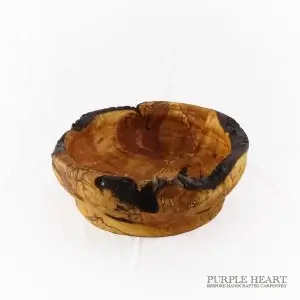 Rustic Spalted Silver Birch Wood Bowl