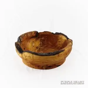 Alternative view of Rustic Spalted Silver Birch Wood Bowl