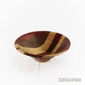 Walnut, Cherry & Puka "Crazy Twin" Wood Bowl