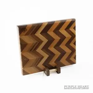 Cherry and Walnut Wood Chopping Board